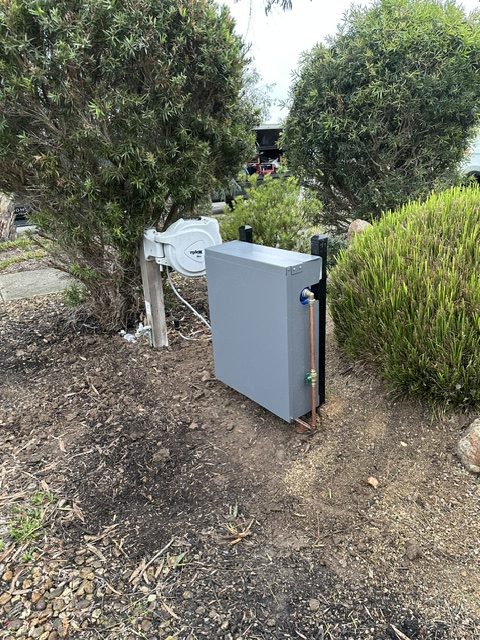 BWT whole home water filtration system installed in a Melbourne home